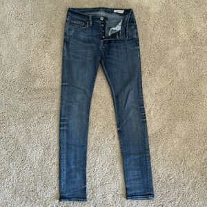All Saints Cigarette Jeans. Size 28. Blue